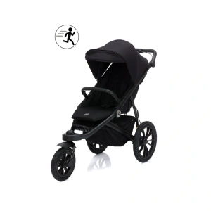 FILLIKID sportovní kočárek Jogger Run Black melange