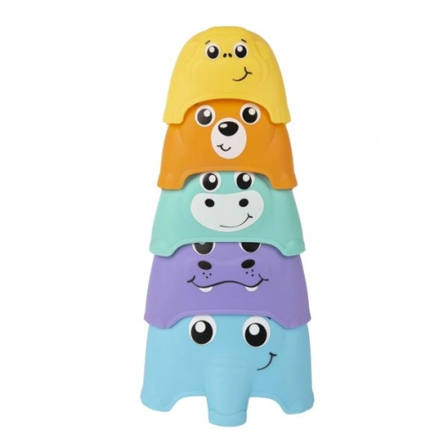 PLAYGRO Skládací mističky se zvířátky