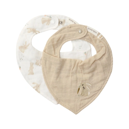 LITTLE DUTCH bryndáček bandana 2 ks Baby Bunny