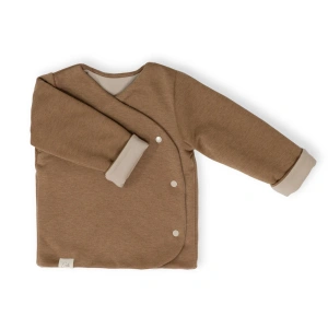 ESITO dětská bunda Wrap warmkeeper ZOE brown hnědá