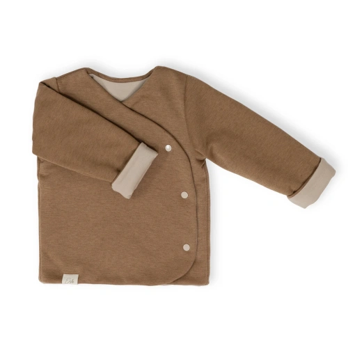 ESITO dětská bunda Wrap warmkeeper ZOE brown hnědá