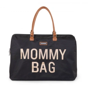 CHILDHOME Přebalovací taška Mommy Bag Big Black Gold