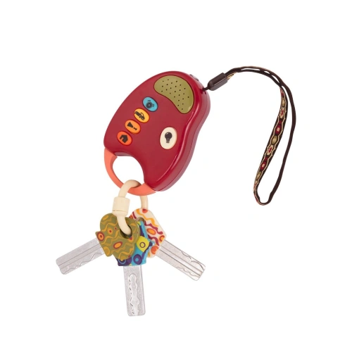 B-TOYS klíčky k autu FunKeys červené