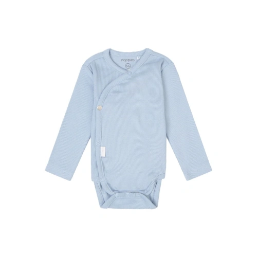 NOPPIES dětské zavinovací body DR Narellan Blue Fog