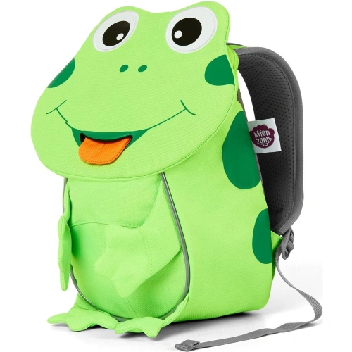 AFFENZAHN Batůžek pro nejmenší Small Friend Frog - neon