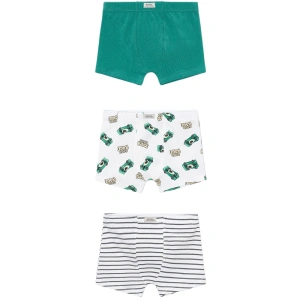 MAYORAL chlapecké boxerky set 3ks zelená;bílá vel. 128 cm