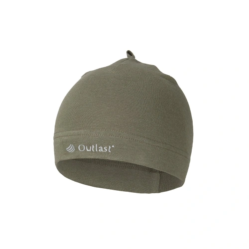LITTLE ANGEL Čepice smyk natahovací Outlast® khaki army