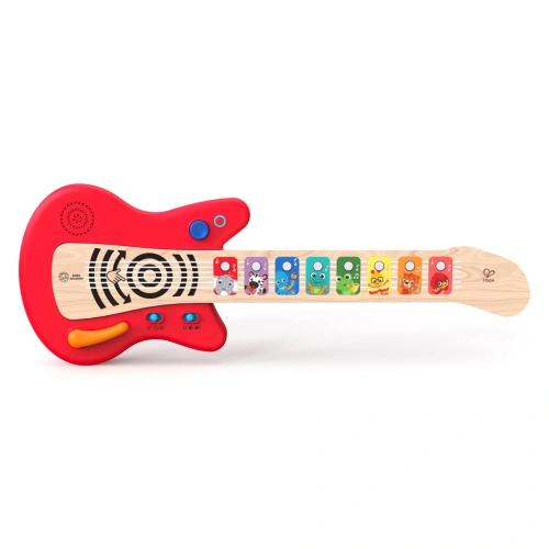 BABY EINSTEIN hračka dřevěná hudební kytara Together in Tune Guitar™ Connected Magic Touch™ HAPE 6m+