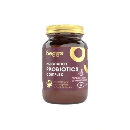 BEGGS doplněk stravy těhotenský probiotický komplex (Pregnancy Probiotics Complex) 60 kapslí