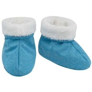ESITO Capáčky softshell s chlupem melír - melír tyrkysový / bílá 1 (6-12m) ESITO Capáčky softshell s chlupem melír - melír tyrkysový / bílá 1 (6-12m)