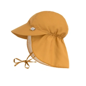 LÄSSIG klobouček Sun Protection Flap Hat gold 07-18 m