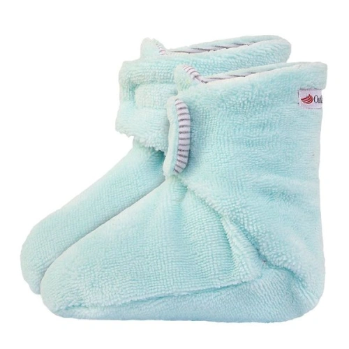LITTLE ANGEL Bačkorky MAZLÍK BAMBUS Outlast® - sv.mint