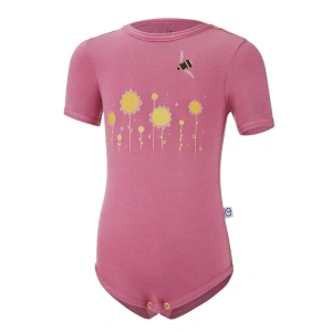 LITTLE ANGEL body tenké KR obrázek Outlast® tmavě starorůžová vel. 74 cm