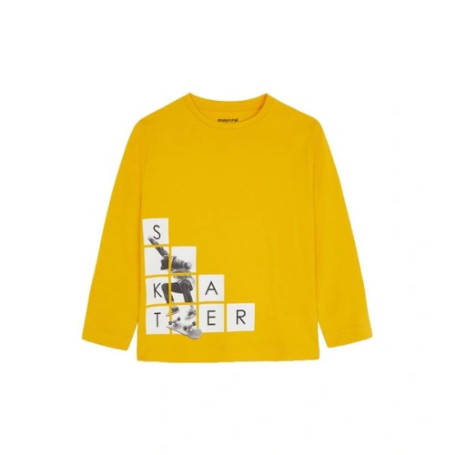MAYORAL chlapecké tričko DR SKATER žlutá