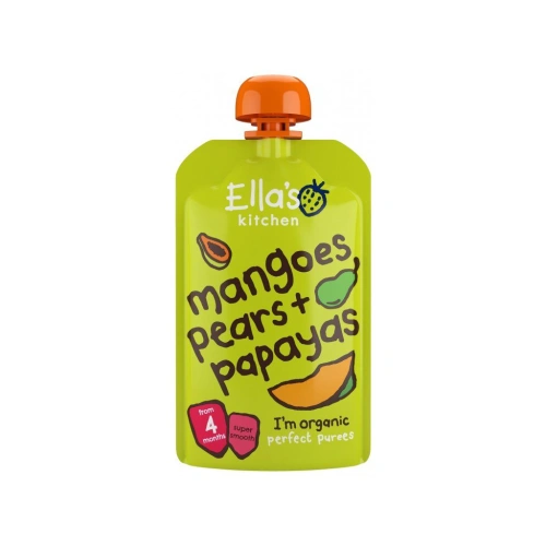 ELLA'S KITCHEN BIO Mango, hruška a papája (120 g)