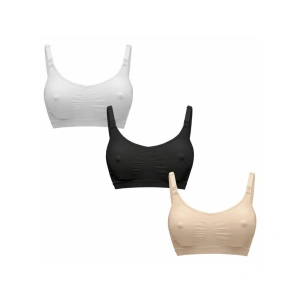 MEDELA těhotenská a kojící podprsenka Keep Cool béžová (3)