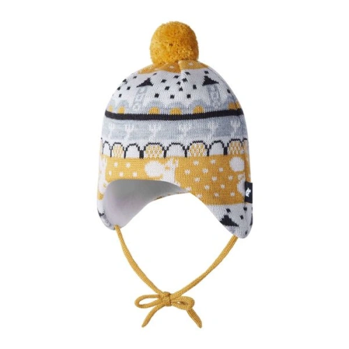 REIMA dětská zimní čepice Moomin Yngst Ginger yellow