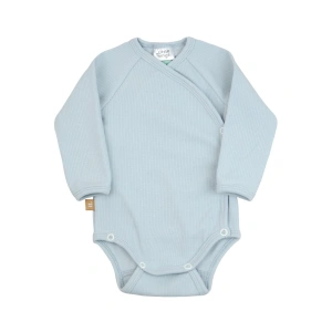LITTLE THINGS body DR zavinovací světle modrá vel. 3-6 kg