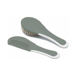 BÉBÉ-JOU Hřeben a kartáč Breeze Green