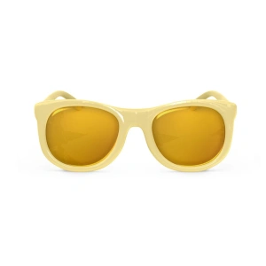 SUAVINEX dětské sluneční brýle polarizované s pouzdrem Hranaté žlutá vel. 24-36 m