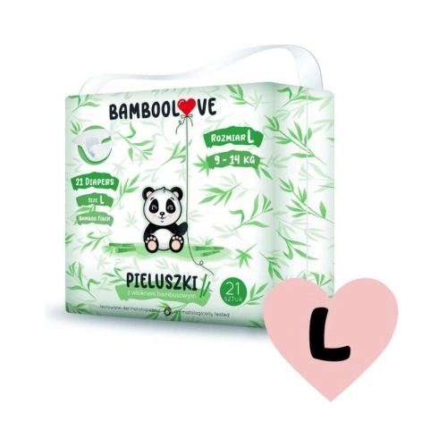 BAMBOOLOVE jednorázové bambusové pleny