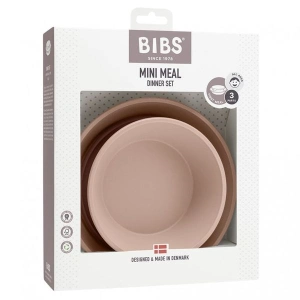BIBS Dinner set talíř a miska s víčkem (1)