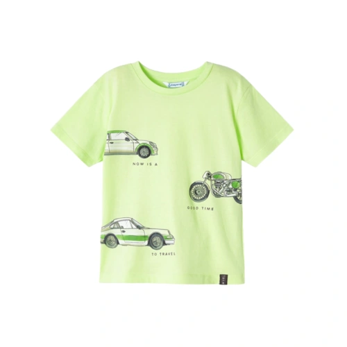 MAYORAL chlapecké tričko KR auta zelená
