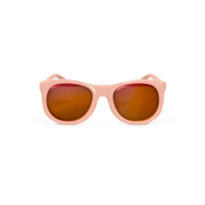SUAVINEX dětské sluneční brýle polarizované s pouzdrem Hranaté růžová vel. 12-24 m