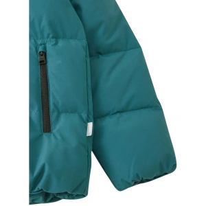 REIMA dětská bunda péřová Paimio dark teal (4)