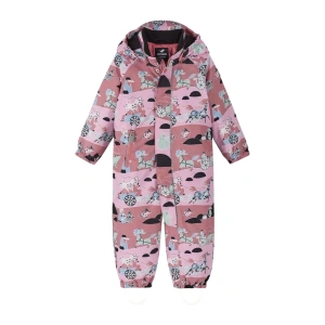 REIMA zimní overal membránový Moomin Puhuri rose blush