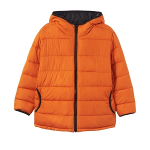MAYORAL chlapecká oboustranná bunda černá, oranžová vel. 152 cm