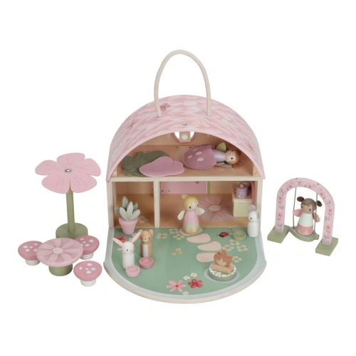 LITTLE DUTCH domeček pro víly dřevěný přenosný Fairy Garden