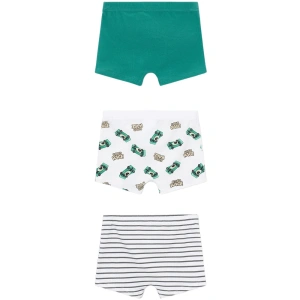 MAYORAL chlapecké boxerky set 3ks zelená;bílá (1)