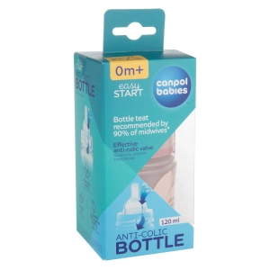 CANPOL BABIES antikoliková lahev EasyStart GOLD 120ml (6)