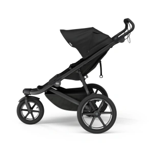 THULE Urban Glide 3 Black magnetická spona + korba Black + autosedačka Maple+ báze Alfi + fusak Elements M/L + adaptér MC (2)