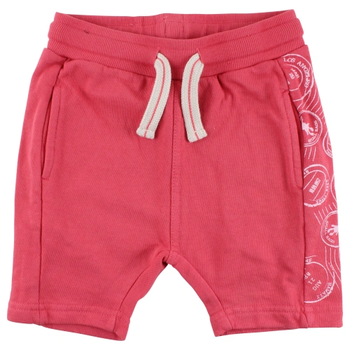 SMALL RAGS dětské bavlněné kraťasy růžová