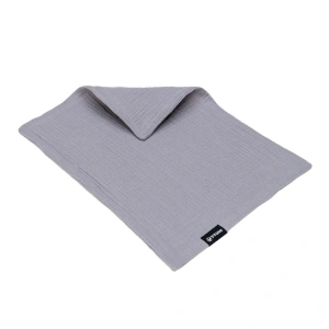 T-TOMI BIO Mušelínová plena pod hlavičku Grey