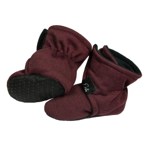ESITO capáčky barefoot WarmKeeper Zoe Garnet vínová (1)