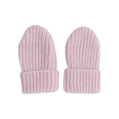LODGER rukavičky Mittens Folklore Merino Wool Tan