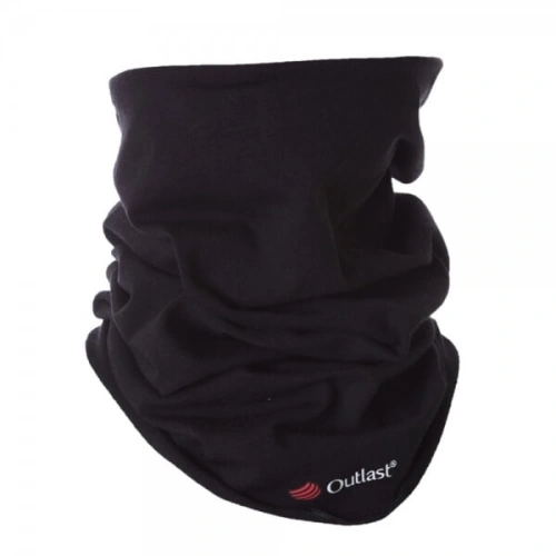 LITTLE ANGEL Nákrčník multifunkční tenký Outlast® barva černá