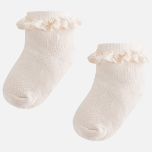 MAYORAL dívčí ponožky - béžové - 12 měsíců - 80 cm