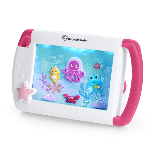 BABY EINSTEIN tablet se zvuky, hudbou a světly Sea Dreams růžový, 0m+
