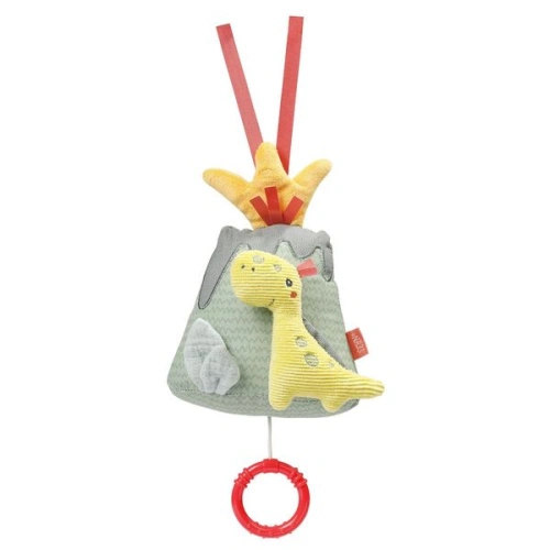 BABY FEHN Hrací hračka sopka s dinosaurem, Happy Dino