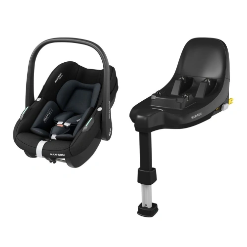 MAXI-COSI sada Pebble S autosedačka Tonal Black + základna FamilyFix S