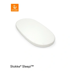 STOKKE Sleepi Bed Fitted Sheet Fans Grey