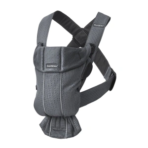 BABYBJÖRN nosítko MINI 0-12 měs Anthracite/3D Mesh