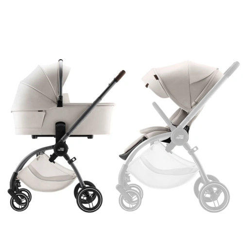 BRITAX RÖMER set kočárek Rio + hluboká korba Lux