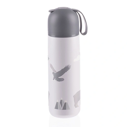 ZOPA termoska na tekutiny se silikonovým držákem 400 ml