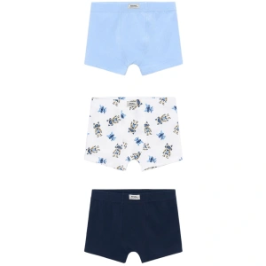 MAYORAL chlapecké boxerky set 3ks modrá;bílá vel. 128 cm