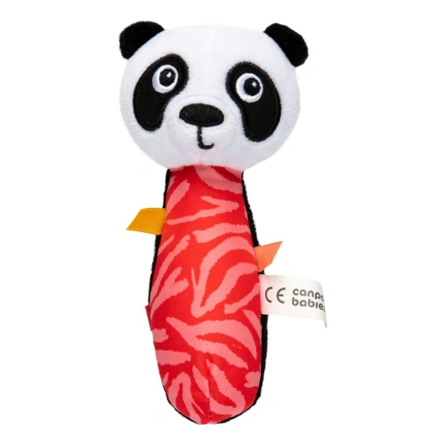 CANPOL BABIES senzorická hračka s pískátkem BabiesBoo panda
